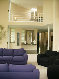 Simple paint colors warm a room